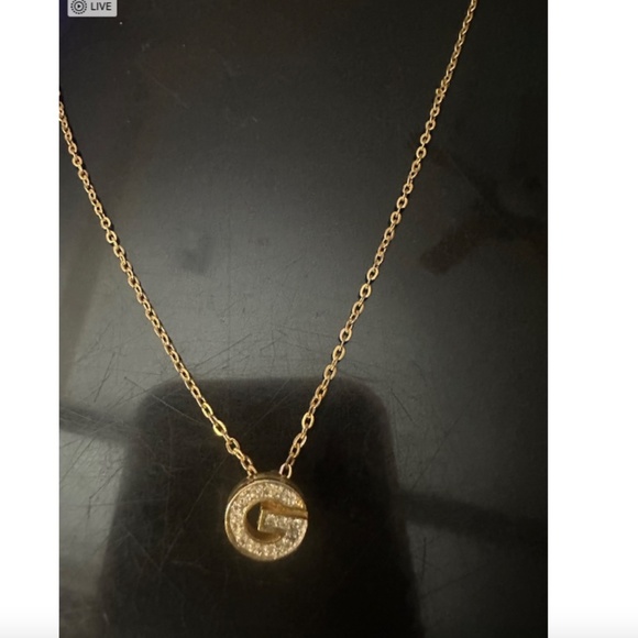 Givenchy Pendant Necklace Gold Tone - Picture 2 of 10
